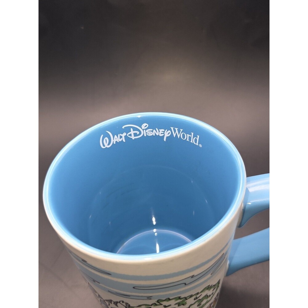 Walt Disney World FOUR PARKS CERAMIC MUG Cup Magic Kingdom EPCOT Hollywood - Picture 5 of 15